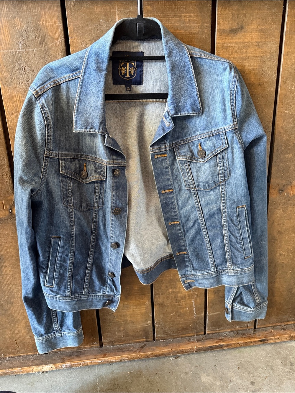Talbots Light Blue Denim Jean Jacket